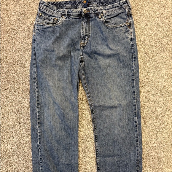 Tommy Bahama Jeans Mens 38x32 Blue Standard Straight Medium Wash‎ Denim - Picture 1 of 12
